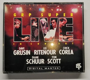 【Grp Super Live in Concert・Dave Grusin;Lee Ritenour;Chick Corea・日本盤・GRP VDP-9027/9028・1988年 ・再生確認済・自宅保管品】