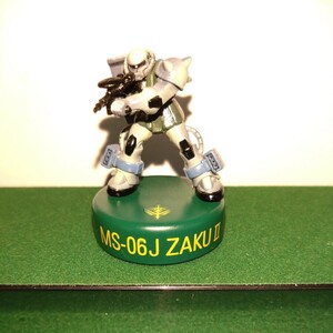 ガンダムミニフィギュアセレクション２　スーパーレアカラー　量産型ザク　開封品　ＭＦＳ　ＭＳ-０６Ｊ　ＺＡＫＵⅡ　ザクⅡ