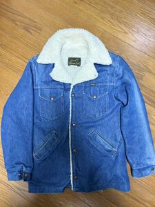 ☆ 70s〜Wrangler デニム ランチジャケット ボア USA製 「JL556NV」Mサイズ☆