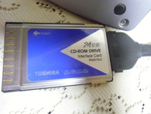 ★東芝 CD-ROMドライブ カード接続型 外付け PA2673UJ 中古　★_画像3