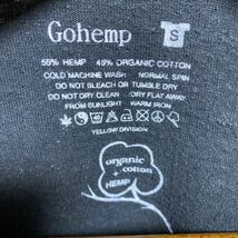 美品　Gohemp ART LAB バックプリント　ポケットTシャツ　半袖Tシャツ　フォトプリント　北村勇祐　写真家　ゴーヘンプ　アートラボ_画像4