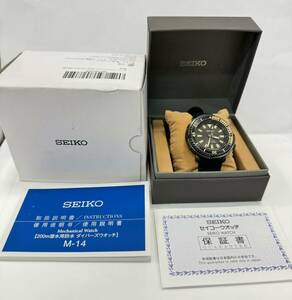 (2)【状態良好！稼働品】SEIKO PROSPEX セイコー プロスペックス 4R35-04R0 SBDY091 ラバー 回転ベゼル メンズ 腕時計 中古 詳細不明