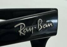 【1円スタート！】RayBan レイバン RB5377F 2000 52□20 150 メンズ サングラス 黒縁 眼鏡 レンズ/グレー 中古 現状品 詳細不明 ケース付き_画像8