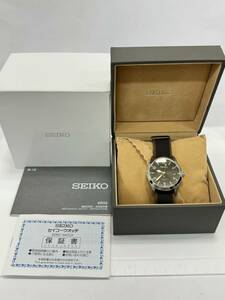 (3)【状態良好！稼働品】SEIKO アルピニスト 6R35-01B0 SBDC137 ブラウン ナイロンベルト 自動巻き メンズ 腕時計 中古 詳細不明 廃番品