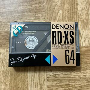 DENON デノン RD-XS64分TYPEⅠ ノーマルカセットテープ1本
