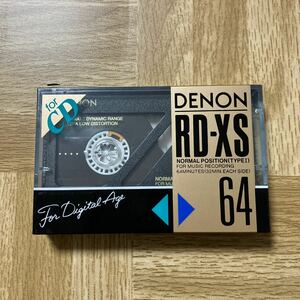 DENON デノン RD-XS64分TYPEⅠ ノーマルカセットテープ1本