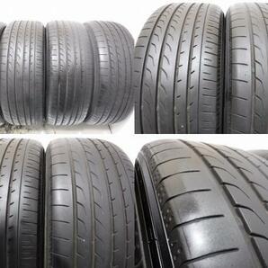 18インチ 235/50R18 7.5J+45 114.3 トヨタ アルヴェル20純正 中古タイヤホイール【4本セット】送料無料(AMA18-0760）の画像5