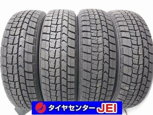 155-65R13 9.5分山 ダンロップ ウィンターマックスWM02 2021年製 中古タイヤ【4本セット】送料無料(AS13-3101）