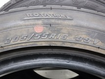 205-55R16 8-8.5分山 グッドイヤー イーグルREVSPEC 2021年製 中古タイヤ【4本セット】送料無料(AM16-6548）_画像6