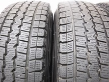 15インチ ダンロップ 195/80R15 6J+33 PCD:139.7 中古スタッドレスタイヤホイール【4本セット】送料無料(ASS15-0762）_画像5