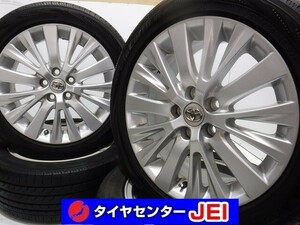 18インチ 235/50R18 7.5J+45 114.3 トヨタ アルヴェル20純正 中古タイヤホイール【4本セット】送料無料(AMA18-0760）