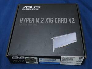 ASUS HYPER M.2 X16 CARD V2 ドライブ 拡張カード PC周辺機器　　*0223-23