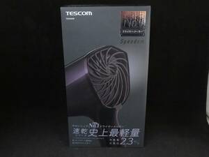 未使用　テスコム Speedom プロテクトイオン ヘアードライヤー TID2400B-K　*022624