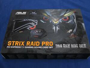 1円～　ASUS STRIX RAID PROサウンドカード　*0229-15