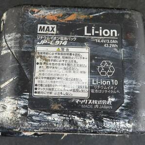 1円～ MAX マックス リチウムイオンバッテリー JP-L91440A おまけJP-L914 の画像4