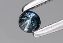 【希少】0.05カラット　アフリカ産ブルー・ダイヤモンド_画像3