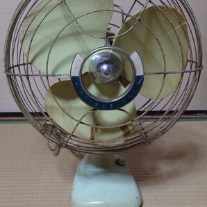 昭和レトロ Mitsubishi 三菱 A.C ELECTRIC FAN 30cmホームファン DM-12HD 扇風機 アンティークの画像1