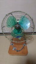 FUJI DENKI 富士電機 FUJI A.C. ELECTRIC FAN TYPEFDZ 2564E 昭和レトロ 電化製品 扇風機 3枚羽根 動作確認済み アンティーク_画像1