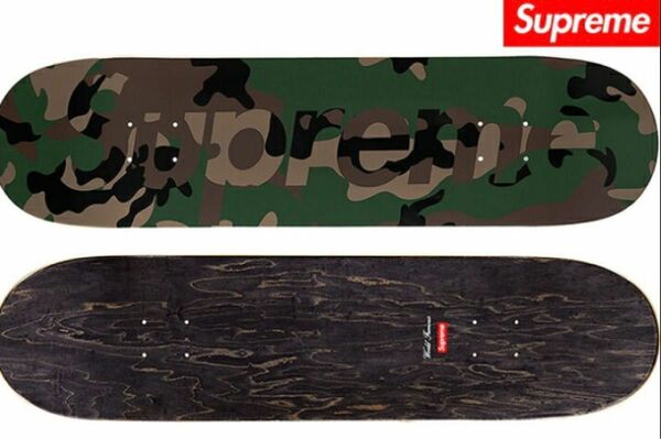 新品 最安値 SUPREME CAMO LOGO SKATEBOAD シュプリーム カモ ロゴ スケートボード デッキ