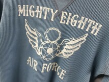 L TOYS MCCOY MCHILL MIGHTY EIGHTH AIR FORCE サーマル Tシャツ カットソー 長袖 トイズマッコイ ヴィンテージ マッコイ_画像4