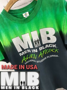 希少 USA製 MEN IN BLACK Tシャツ ヴィンテージ MIB メンインブラック ムービー MOVIE 映画