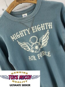 L TOYS MCCOY MCHILL MIGHTY EIGHTH AIR FORCE サーマル Tシャツ カットソー 長袖 トイズマッコイ ヴィンテージ マッコイ