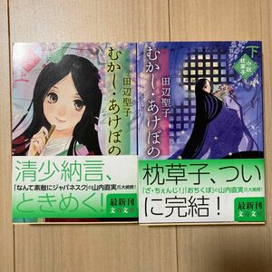 むかし・あけぼの 上・下巻 小説枕草子