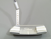 48ゴルフパターScotty CameronスコッティキャメロンNEWPORT 2ニューポート2 35インチ ミッドスラント プロプラチナム中古タイトリスト_画像4