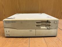 ★NEC★PC-9801BA3/U2★パーソナルコンピュータ★旧型PC★レトロ★本体★コネクタ★パソコンパーツ★デスクトップ★WINDOWS★SR(N927)_画像1