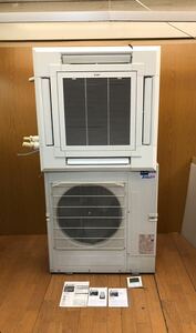 ★美品★2022年製★三菱パッケージエアコン★スリムER★5馬力★室外機/PUZ-ERMP140LA11★室内機/PL-ERP140EA9★業務用空調機★SR（N897）