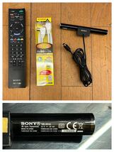 ★動作品★SONY★液晶デジタルテレビ★リモコン/3Dシンクロトランスミッター/B-CASカード付き★40型/BRAVIA/KDL-40HX800/ソニー/SR(N862)_画像9