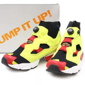 Reebok リーボック INSTAPUMP FURY OG ULTK スニーカー BS6367 イエロー×マルチカラー 28.5cm ITC0OWTSK70G