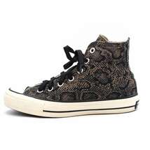 CONVERSE コンバース REACT ALL STAR 100 SNAKE HI パイソンプリントスニーカー ブラウン 23.5cm 1SC189 ITDZZ7MJGB58_画像2