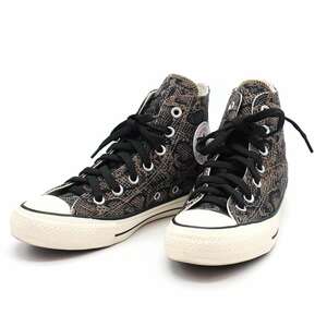 CONVERSE コンバース REACT ALL STAR 100 SNAKE HI パイソンプリントスニーカー ブラウン 23.5cm 1SC189 ITDZZ7MJGB58