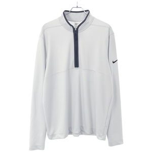 NIKE ナイキ Dri-FIT ビクトリーハーフジップシャツ グレー XXL DJ5475-025 ITJ2GKPR5MVY