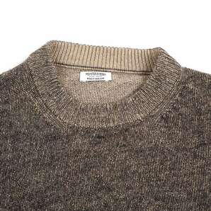 MAATEE＆SONS マーティーアンドサンズ 23AW ブラックアルパカ 裏カシミヤ ひょっとこP/O SWEATER ニットセーター MT3303-0112 ITJ76N158GNJの画像4