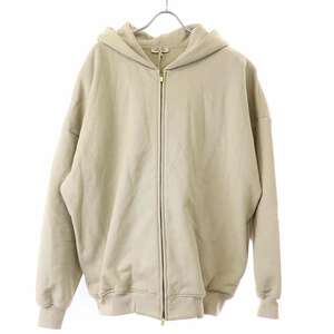 FEAR OF GOD フィアーオブゴッド 23AW ETERNAL FLEECE ZIP HOODIE ジップアップフリースウェットパーカー ベージュ L ITACGFWKLIA0