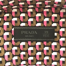 PRADA プラダ 13SS グラフィックショートスリーブシャツ ピンク系 39 UCS206 ITH5XH8VDU4O_画像3