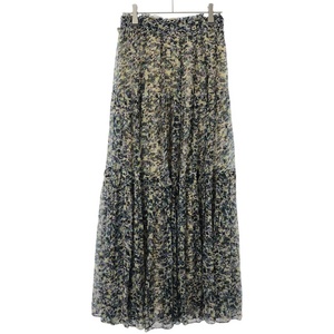 ISABEL MARANT ETOILE イザベルマラン エトワール 23AW FELNA SKIRTプリーツシアースカート JU0020FA-A1J49E ミックス 34 IT2DTI10843V