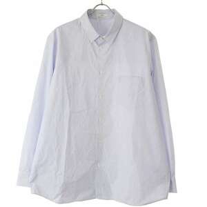 ATON エイトン GIZA STRIPE STANDARD SHIRT ストライプシャツ 7055512 ブルー 06 ITO58080ELR6