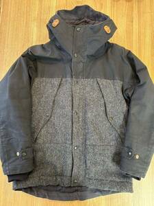 MANIFATTURA CECCARELLI filson マウンテンジャケット マウンテンパーカ ダウンジャケット アウトドアアウター BLACK gray