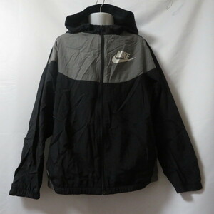  old clothes Junior L(160) NIKE/ Nike reverse side mesh windbreaker jacket Parker sports bra k/ gray BV7423-010