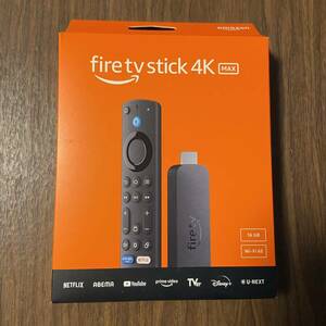 【新品/未開封】Amazon fire tv stick 4K MAX 第2世代