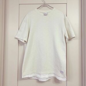 ZARA ザラ　メンズ　半袖Tシャツ　トップス　ホワイト