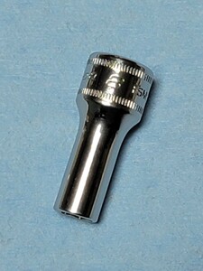 8mm 3/8 セミディープ スナップオン FSMS8 (6角) 中古品 美品 保管品 SNAPON SNAP-ON セミディープソケット 送料無料 USA