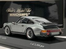 1/43 Porsche 911 turbo 1977 Blue metallic MINICHAMPS 430069007_画像3