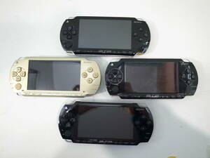 ●1円～ ジャンク SONY PSP 本体4台まとめて PSP-1000 ※通電のみ確認