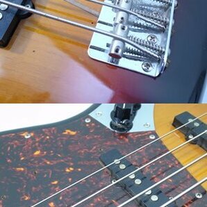 ●ジャンク扱 FENDER フェンダージャパン ジャズベース JB62-58 3TS （管理：6381）※音出確認済の画像3