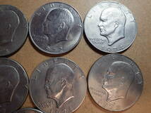アメリカ１ドル硬貨１３種類　アイゼンハワー　１３ドル　コレクター放出品_画像4