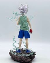 富老Studio正規/ハンター × ハンターHUNTER×HUNTER高23センチ/ガレージキット/キルア・ゾルディック/頭部2個付き /腕付け替えパーツ有り_画像5